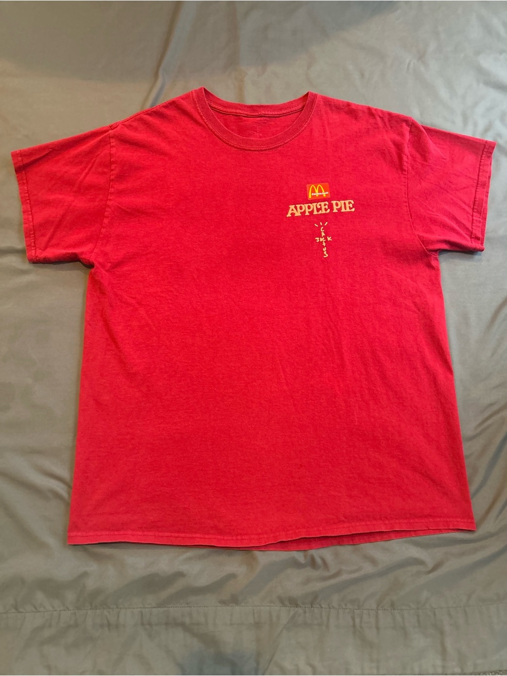 Travis Scott X Cactus Jack X McDonald's Apple Pie T-shirt